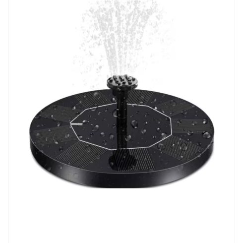 Napelemes szökőkút - kerti + medence csobogó vízesés