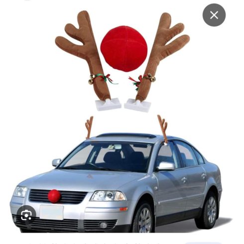 Autóra rénszarv szarv